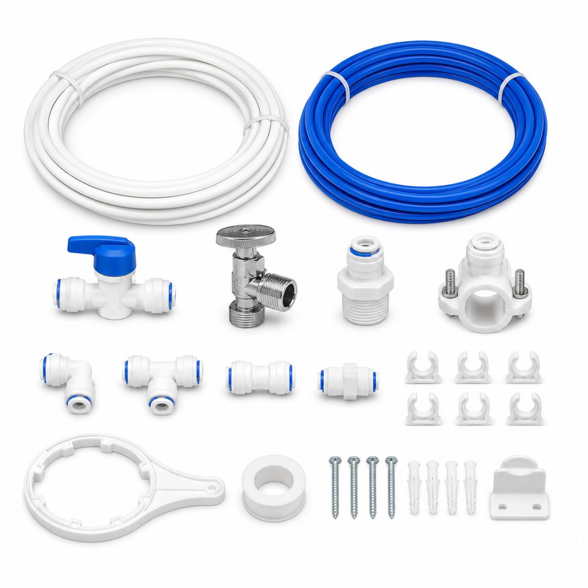 Bộ lắp đặt máy lọc nước tiện lợi, đồng bộ